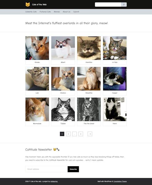 Cats of the Web