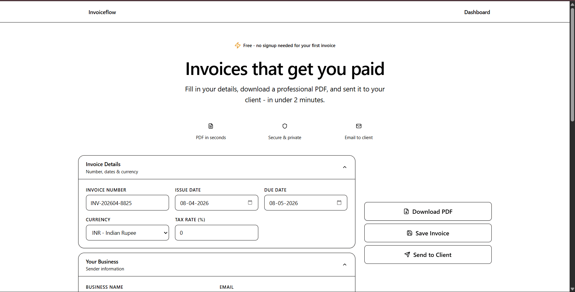 Invoiceflow image 2