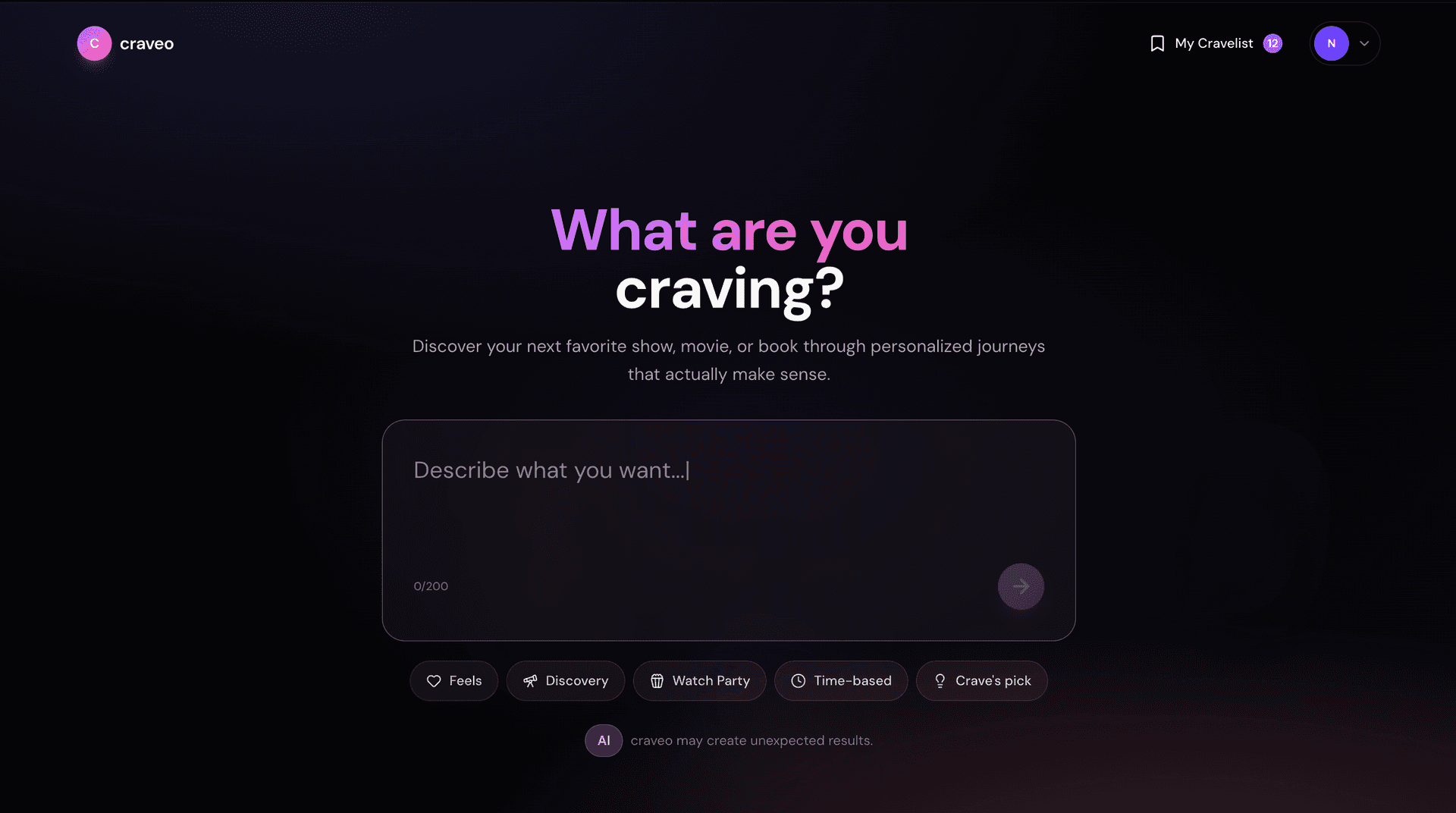 Craveo— Discover Movies, TV Shows & Books image 2