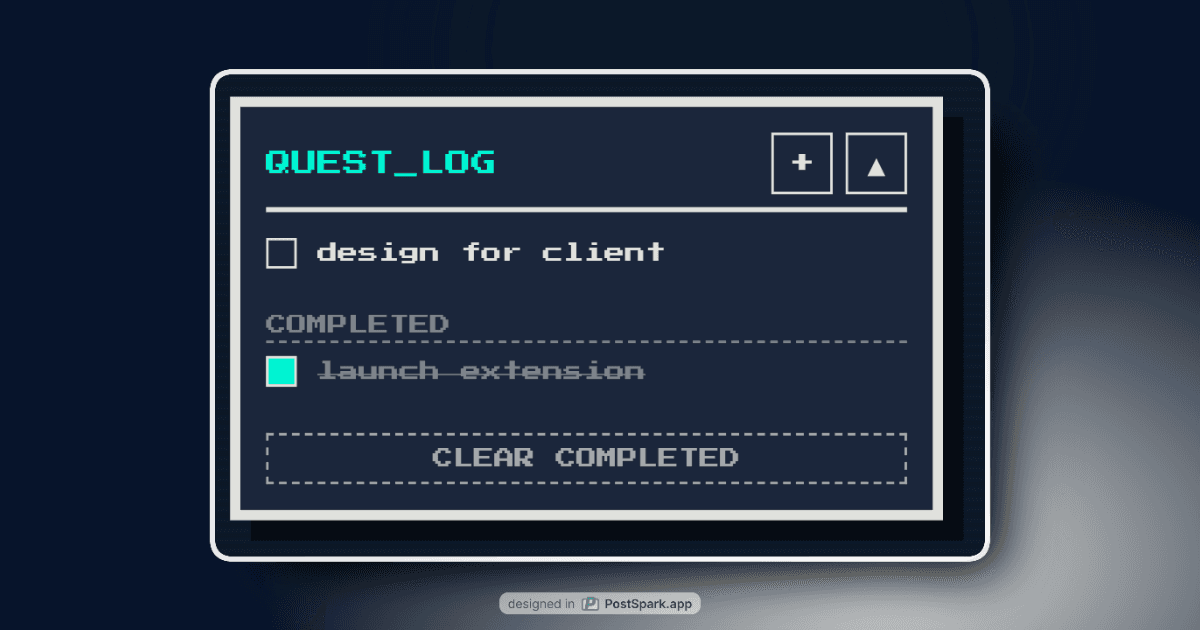 Retro Life: Progress & New Tab image 3