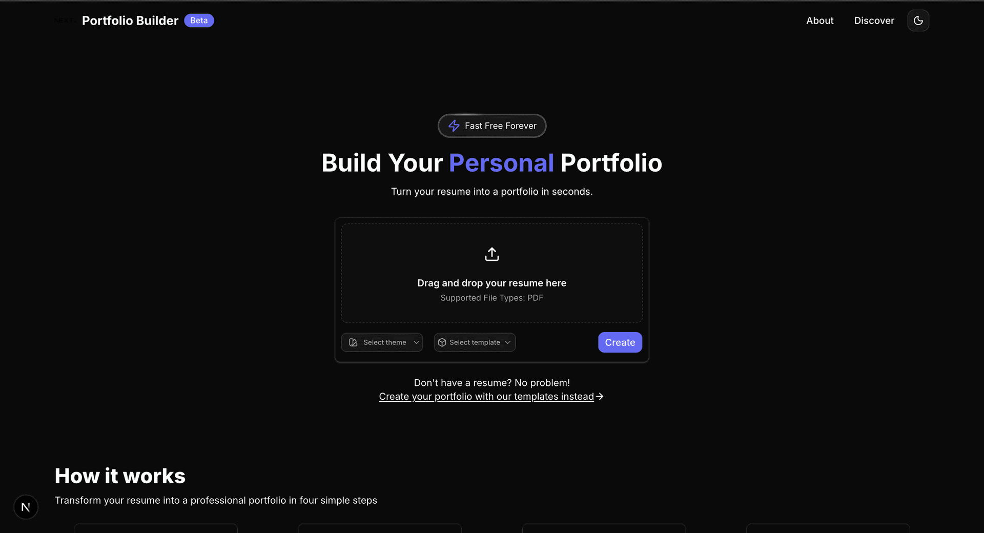 Portfolio Builder image 2