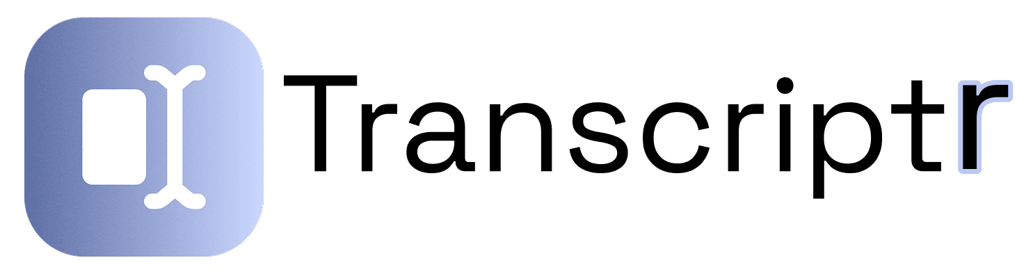 Transcriptr | AI Audio Transcription image 1