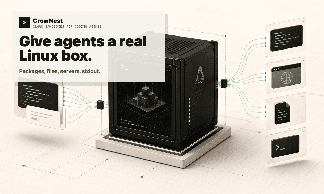 CrowNest — Cloud Sandboxes for Coding Agents image 2