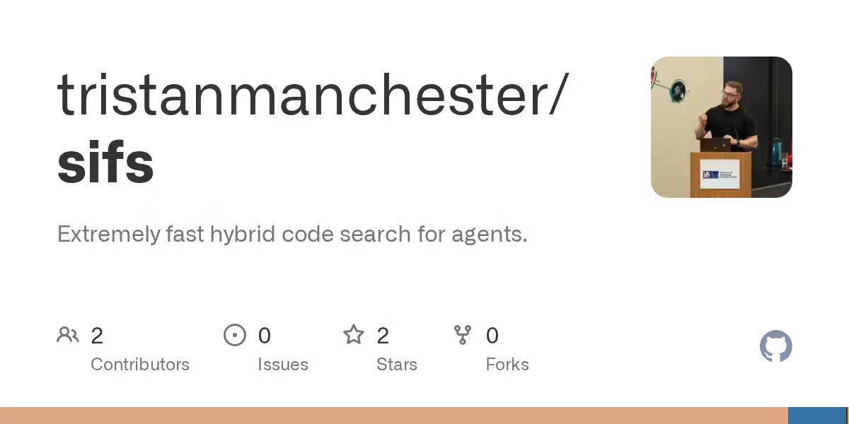 SIFS: SIFS Is Fast Search image 1