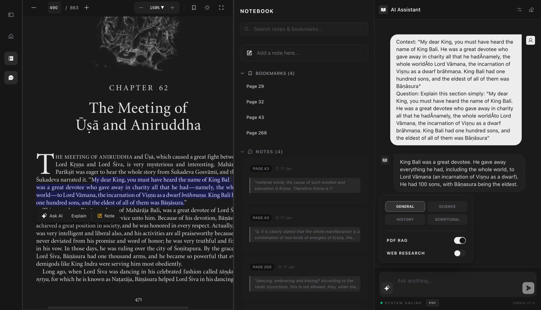 Omnia | Private AI Reader image 1