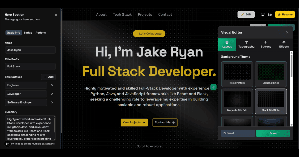 CraftFolio – Resume to Portfolio in Seconds image 4