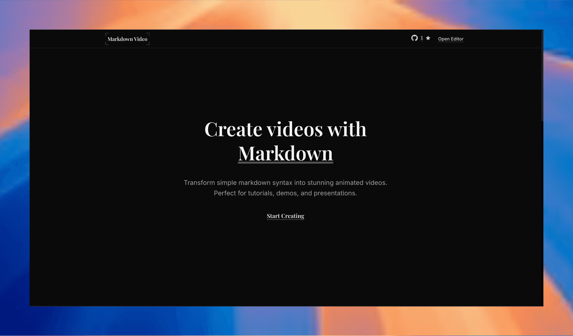 Markdown Video image 2