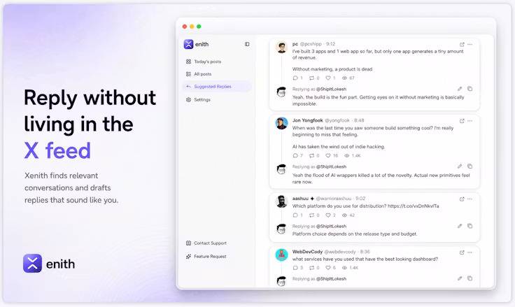 Xenith - AI Growth Engine for X image 4