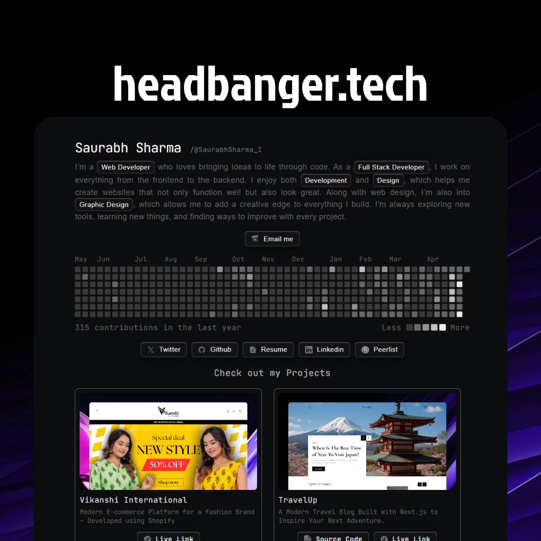 Personal Portfolio Website image 1