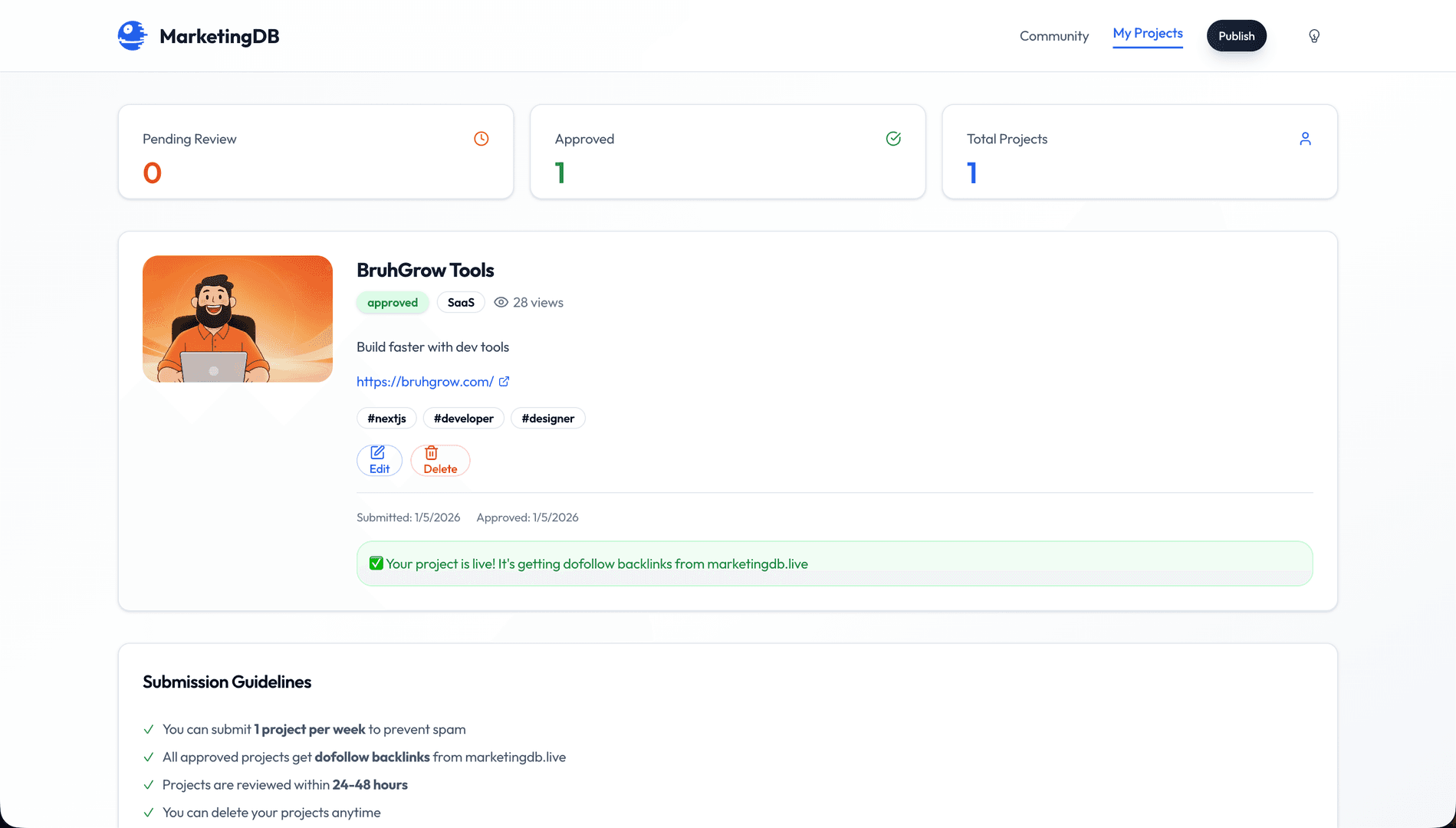 MarketingDB screenshot 3