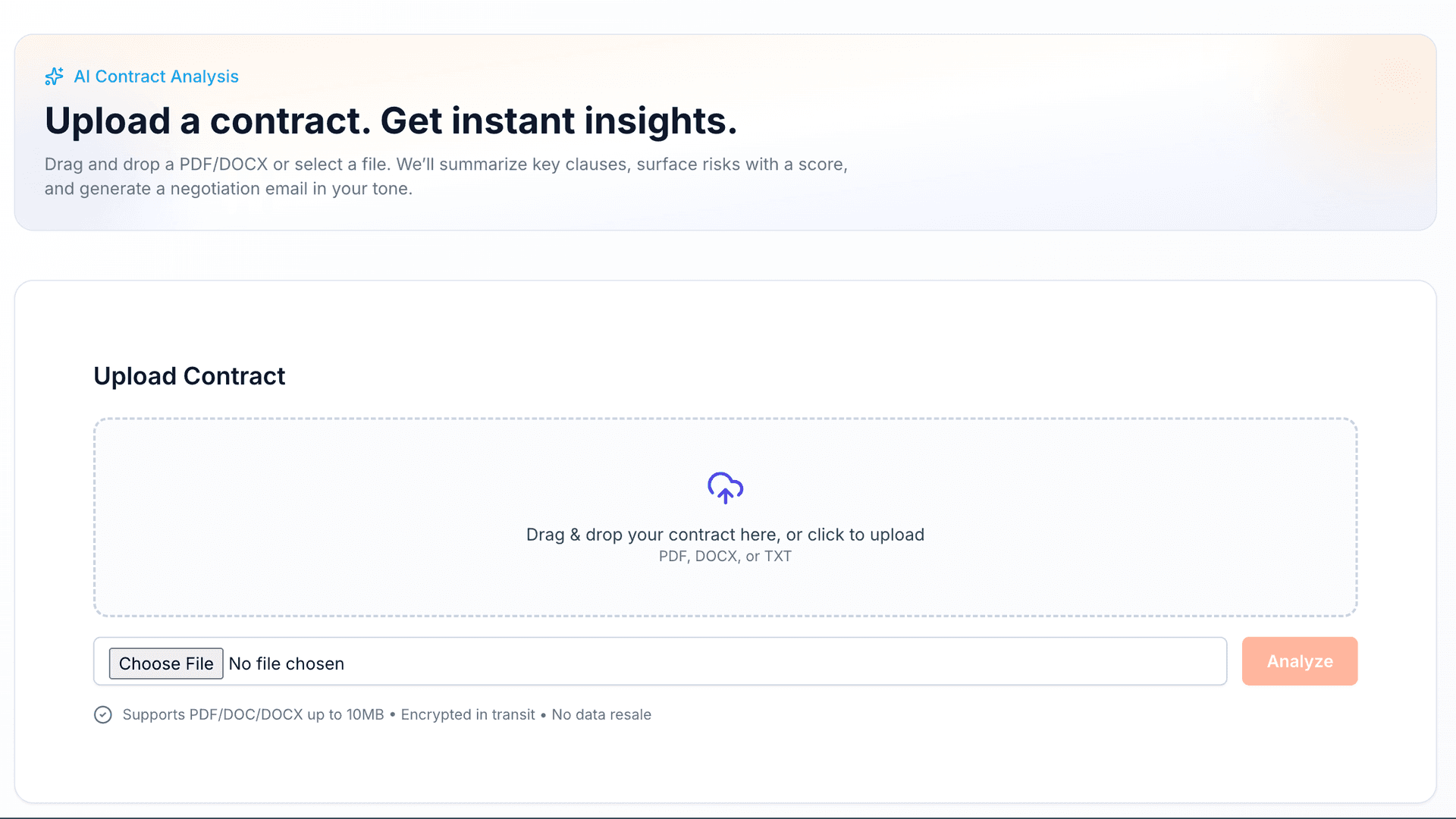 AccordWorks — Understand Contracts in Seconds image 4