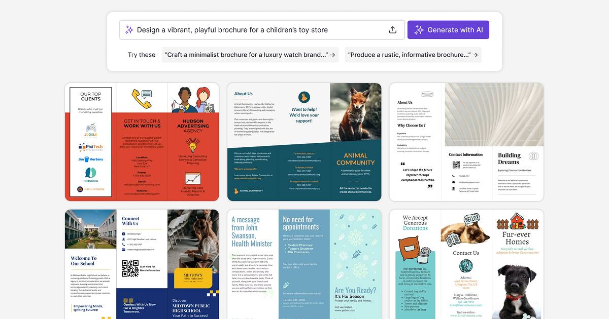 AI Brochure Generator image 2