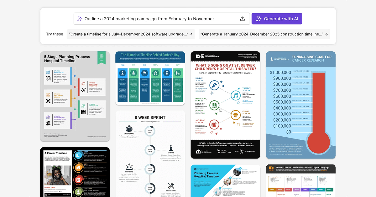 AI Timeline Generator image 2