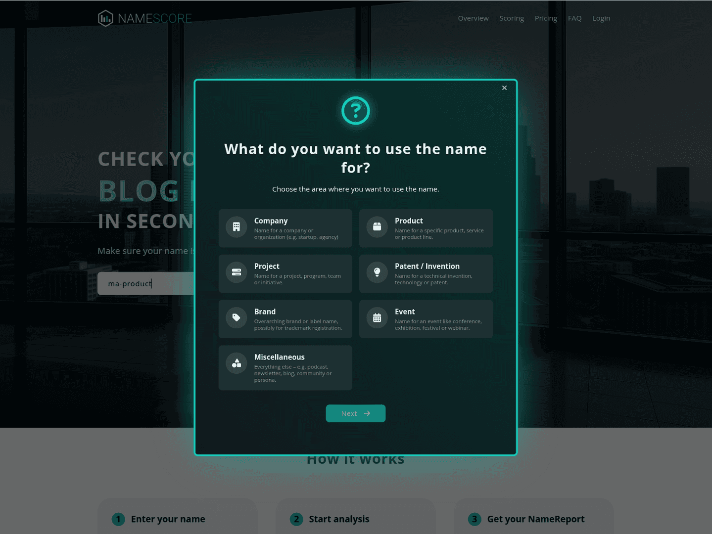 NameScore screenshot 3