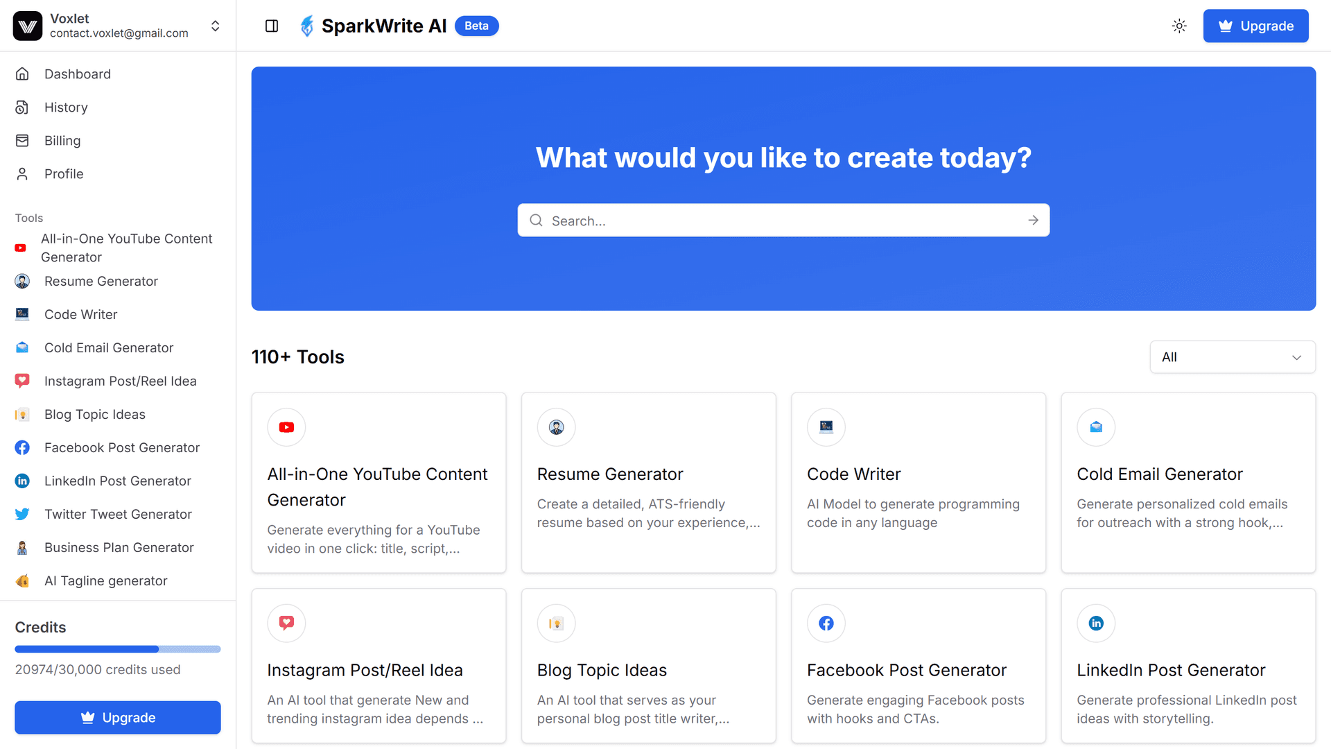 SparkWrite AI - AI-Powered Content Generator image 2