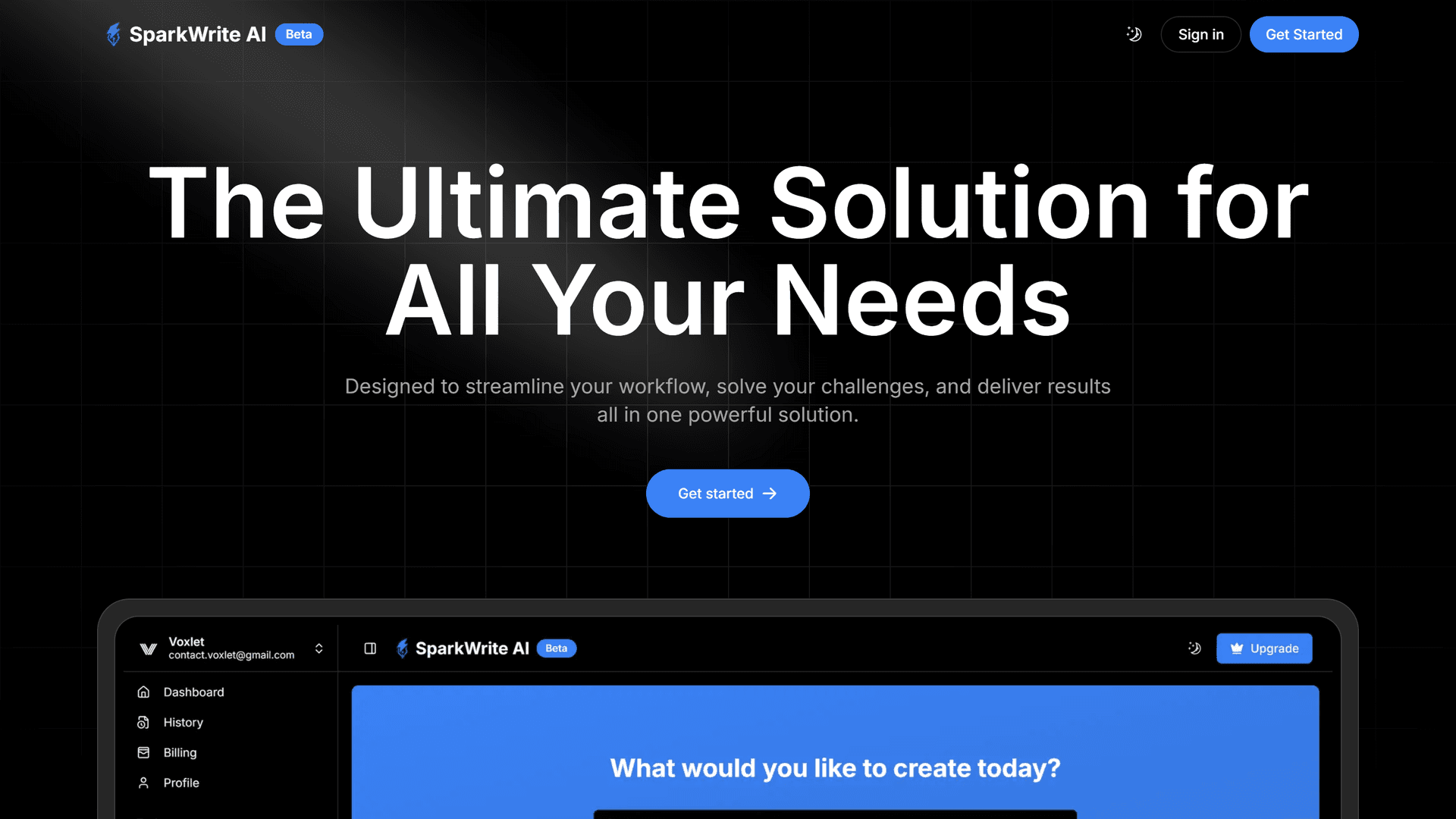 SparkWrite AI - AI-Powered Content Generator image 4