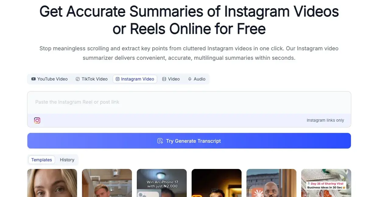 The Instagram Video Summarizer That Actually Changed How I Scroll