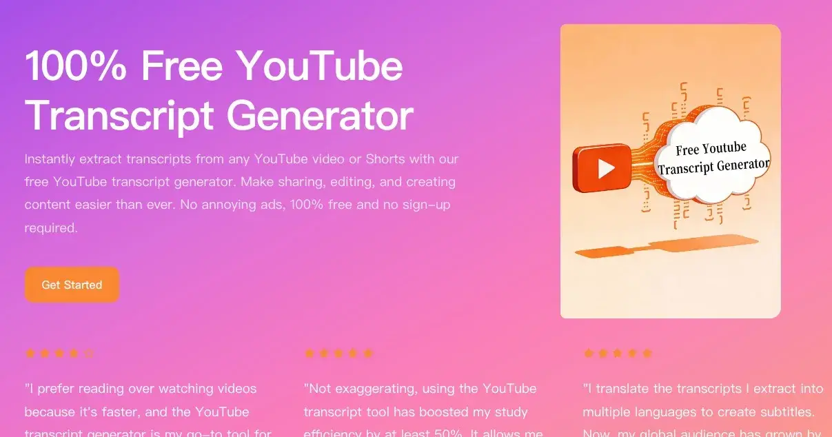  YouTube Transcript Generator: Repurpose Content Easily