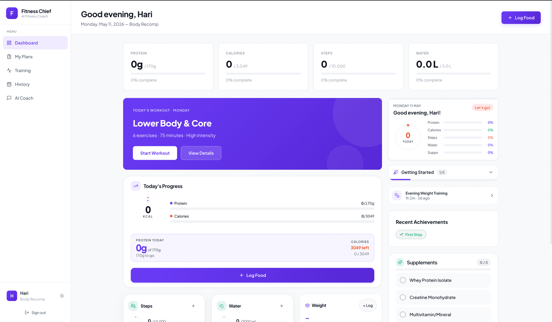 Fitness Chief - AI Fitness Coach image 2
