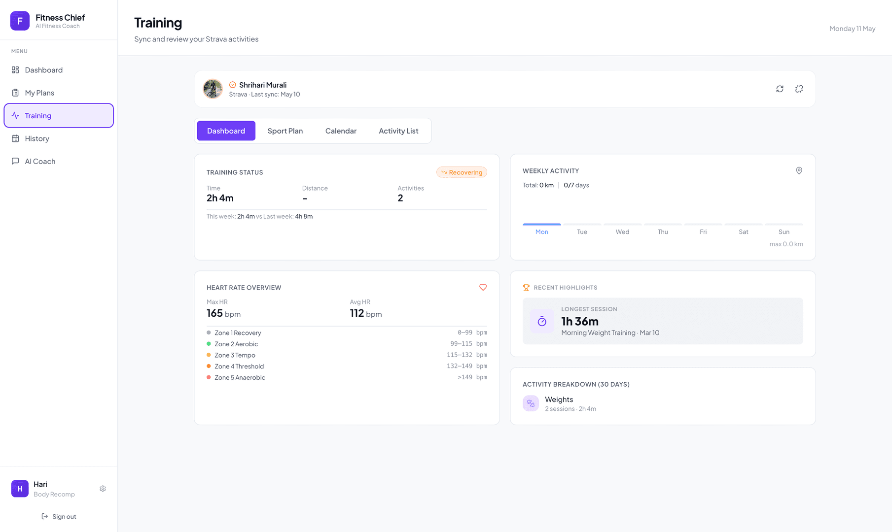 Fitness Chief - AI Fitness Coach image 4