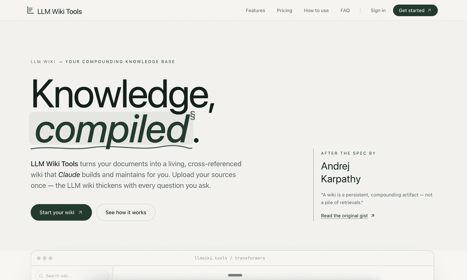 LLM Wiki Tools image 1