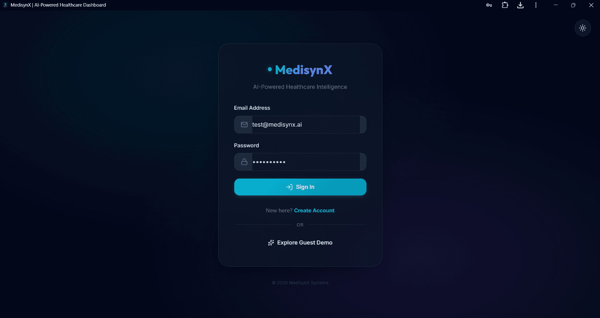 MedisynX | AI-Powered Healthcare Dashboard image 2