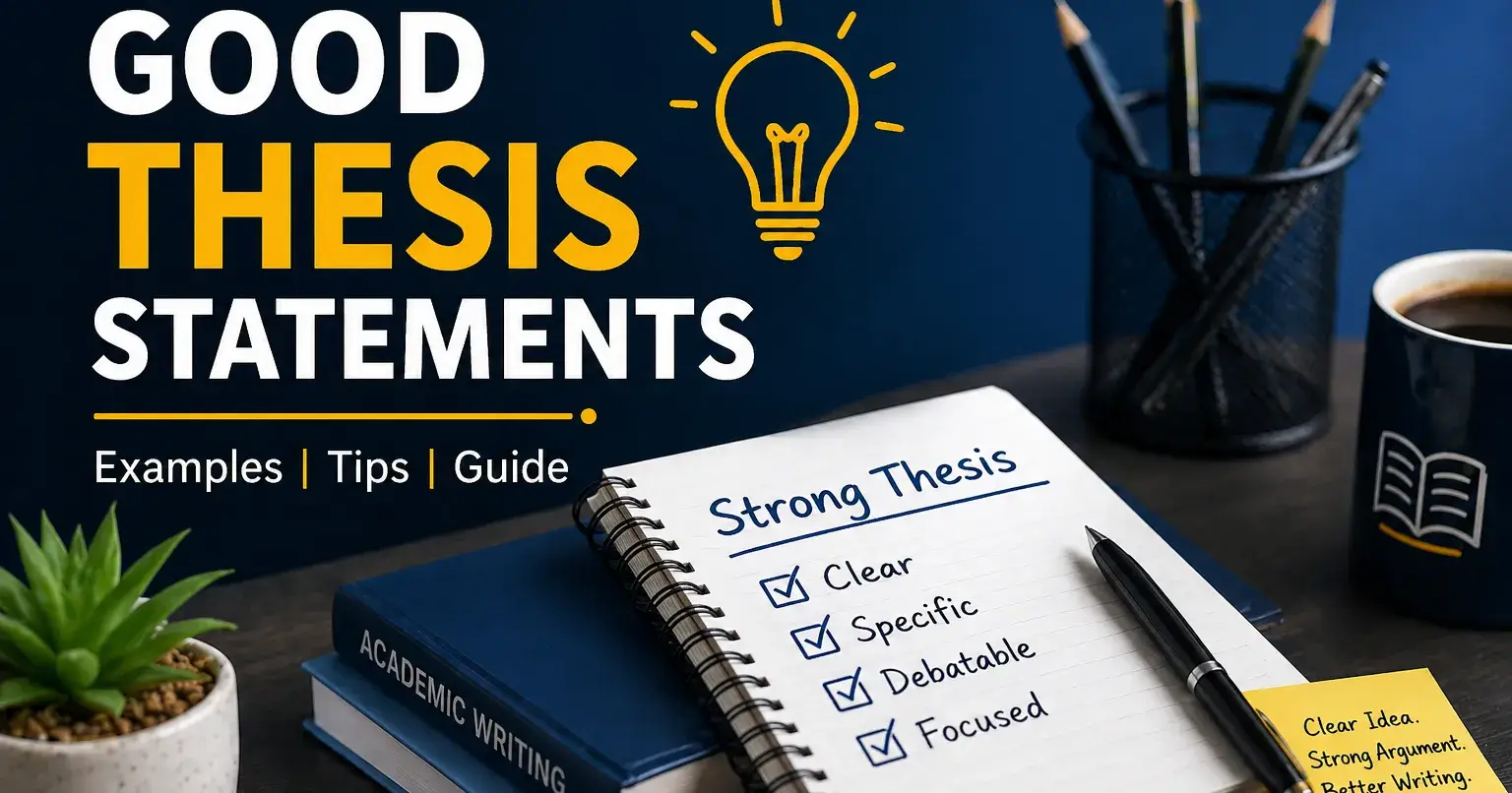 Good Thesis Statements: Simple Guide with Examples