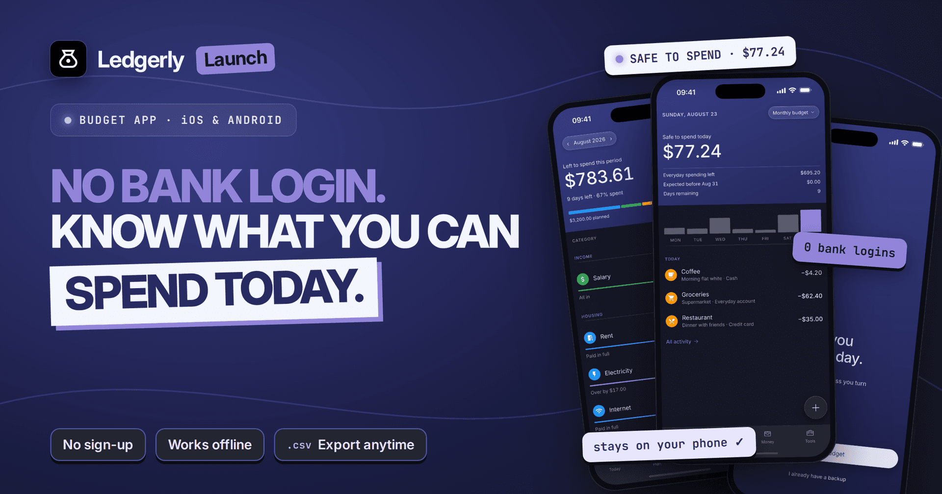 Ledgerly | Budget & Expense image 2