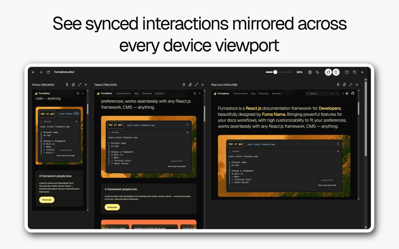 Responsive Simulator - Multi Device Viewport image 2