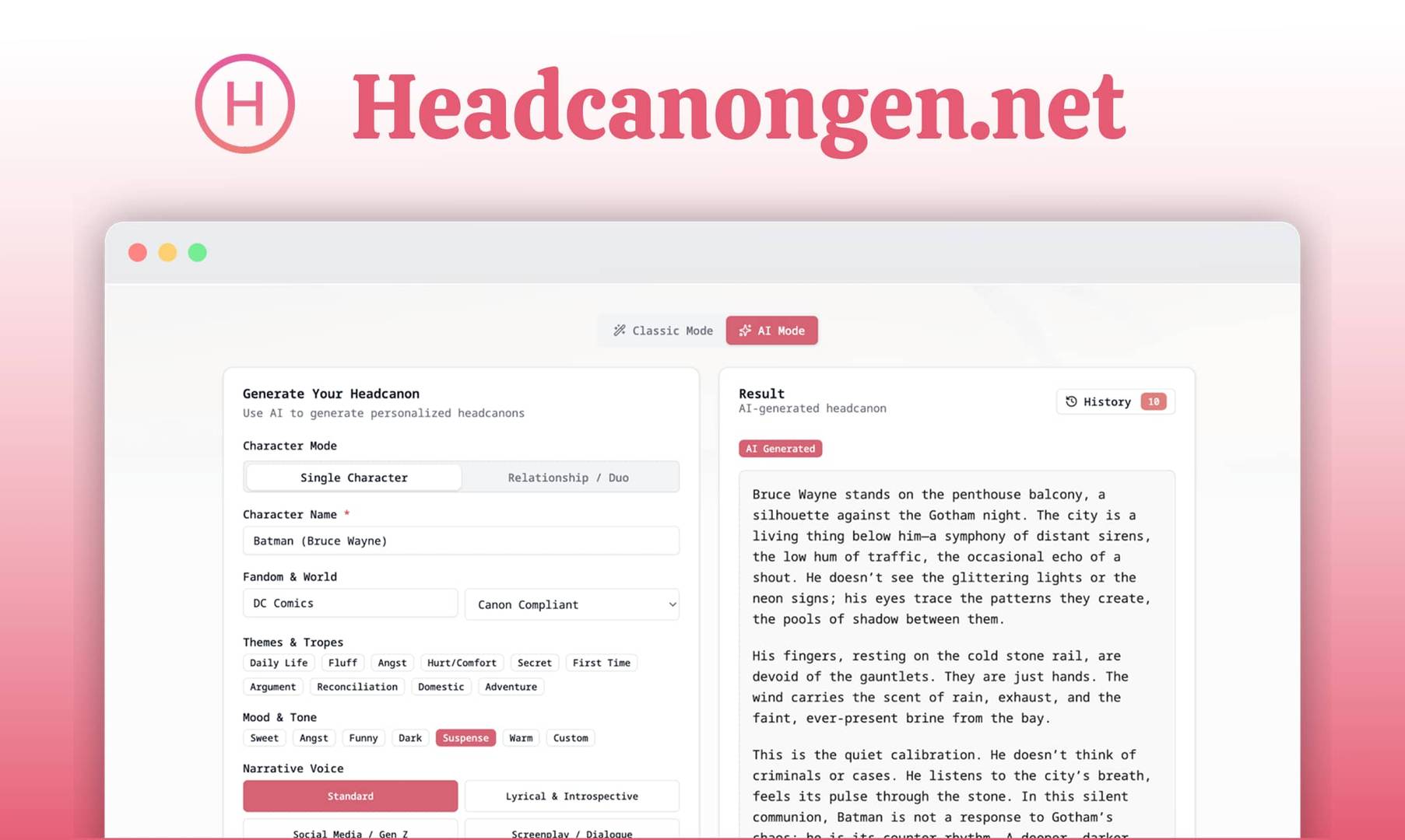 Headcanon Generator image 1