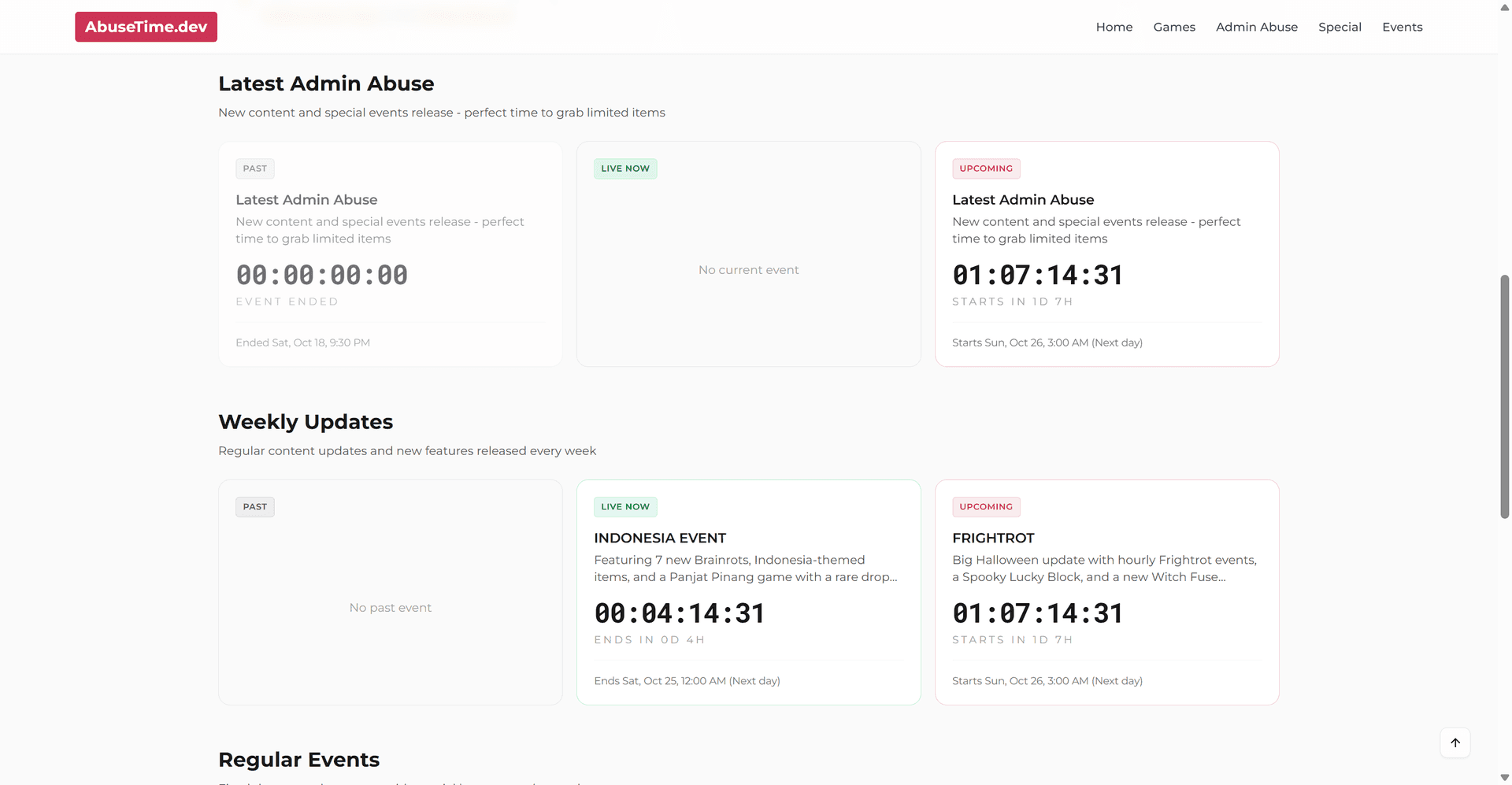 AbuseTime.dev - Never miss admin abuse image 3