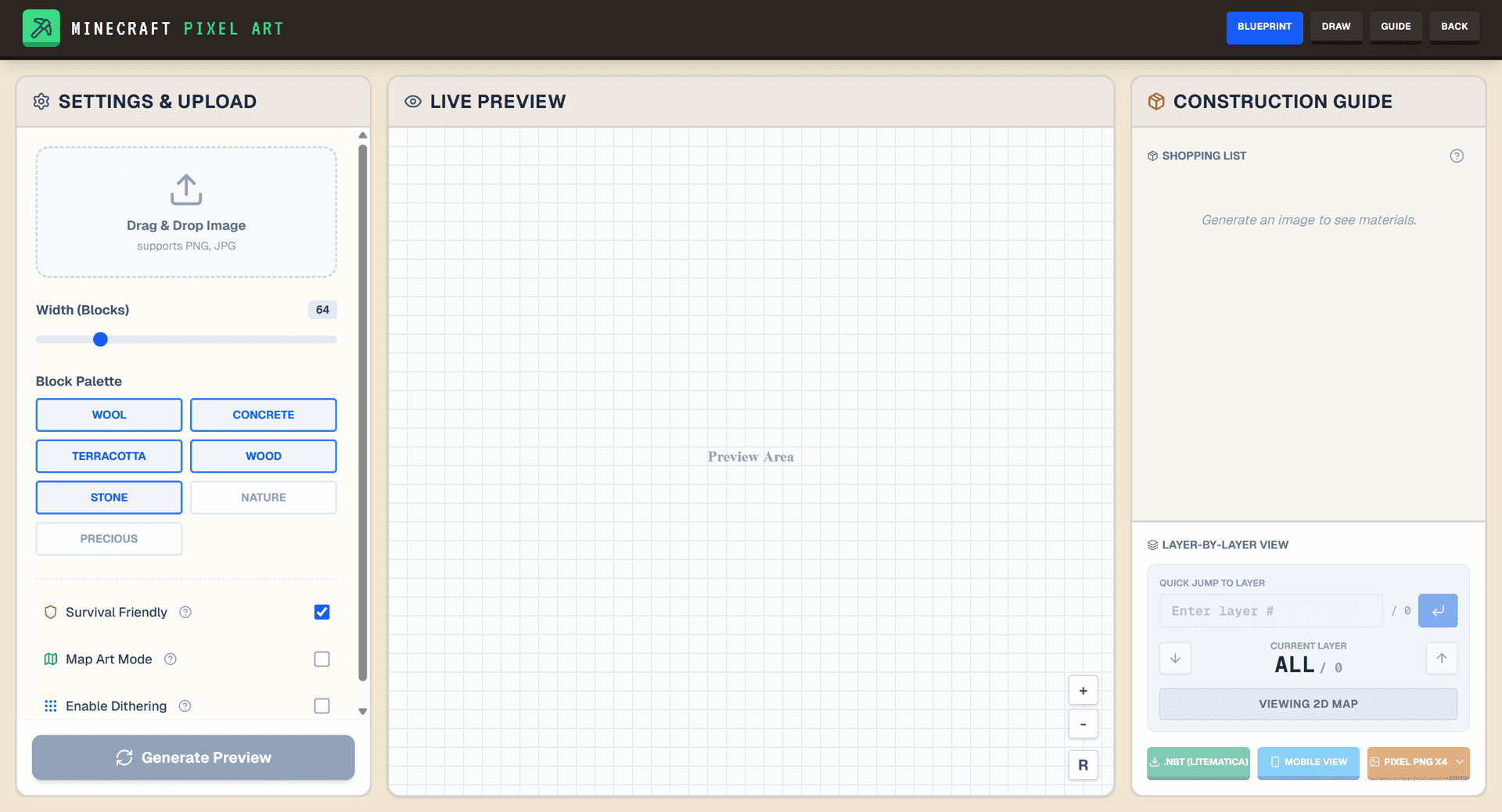 Minecraft Pixel Art — Image to Block image 3