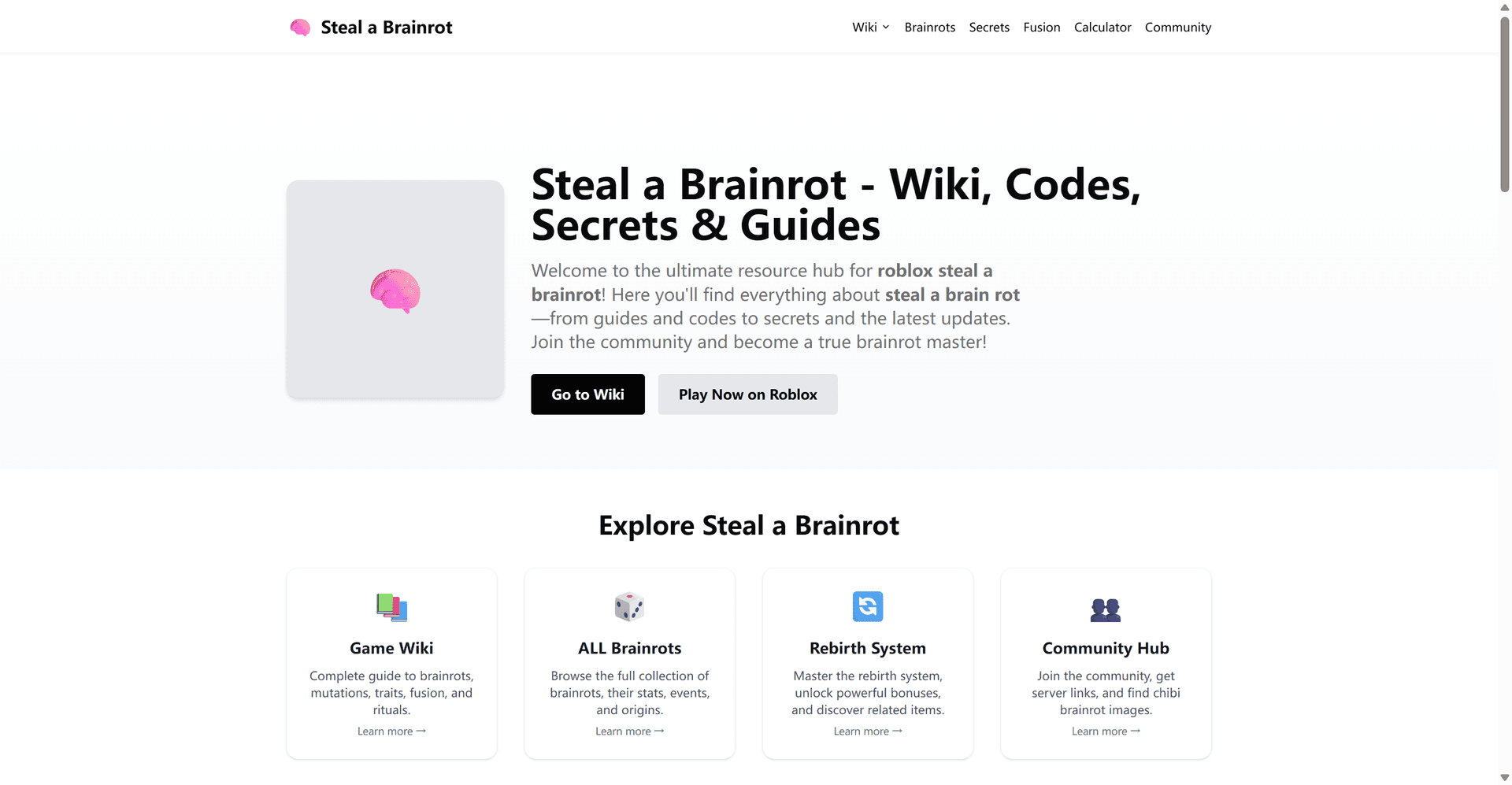 Steal a Brainrot Fan image 1