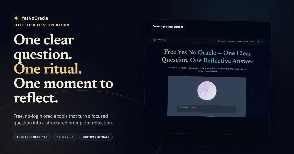 YesNoOracle image 1