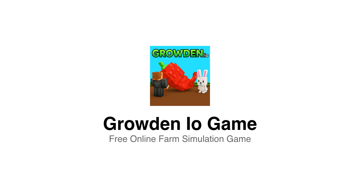 Growden Io Game image 1