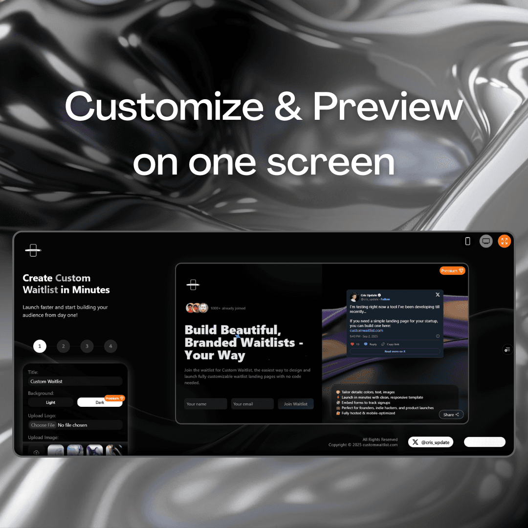 Custom Waitlist image 3