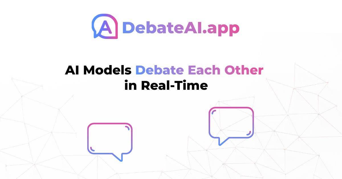 DebateAI.app - Watch AI Models Debate image 2