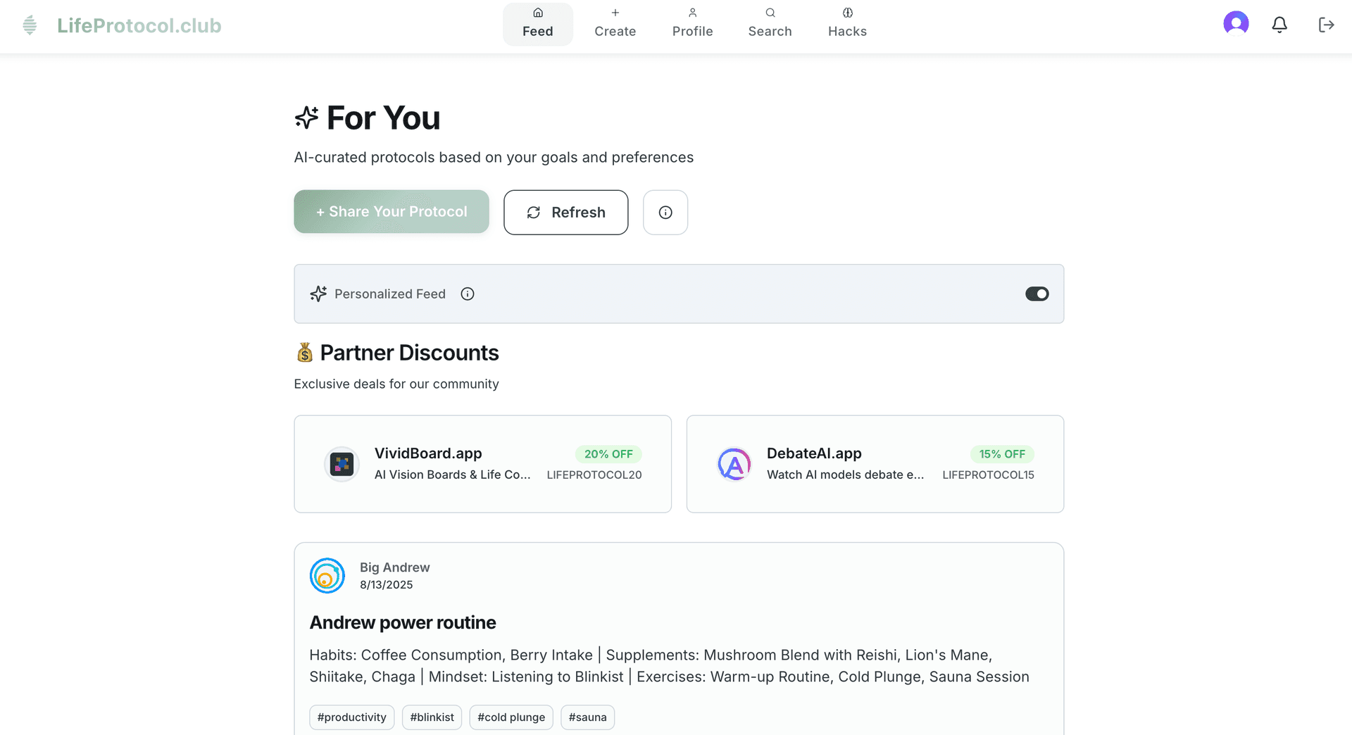 LifeProtocol.club image 2