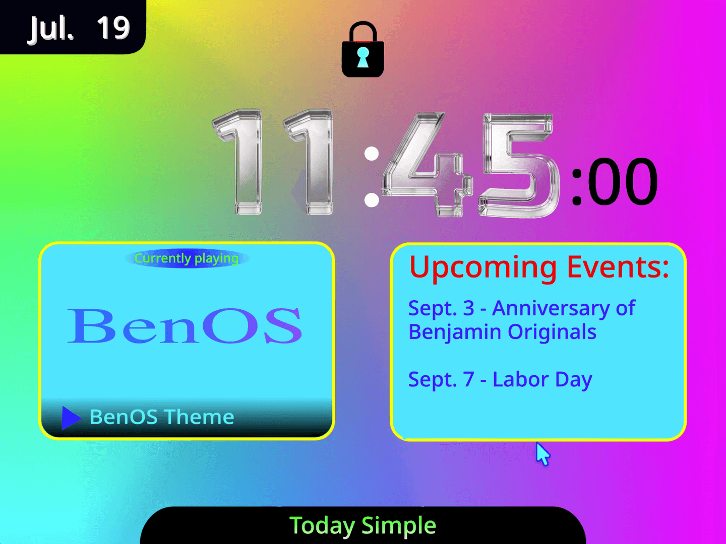 BenOS image 1