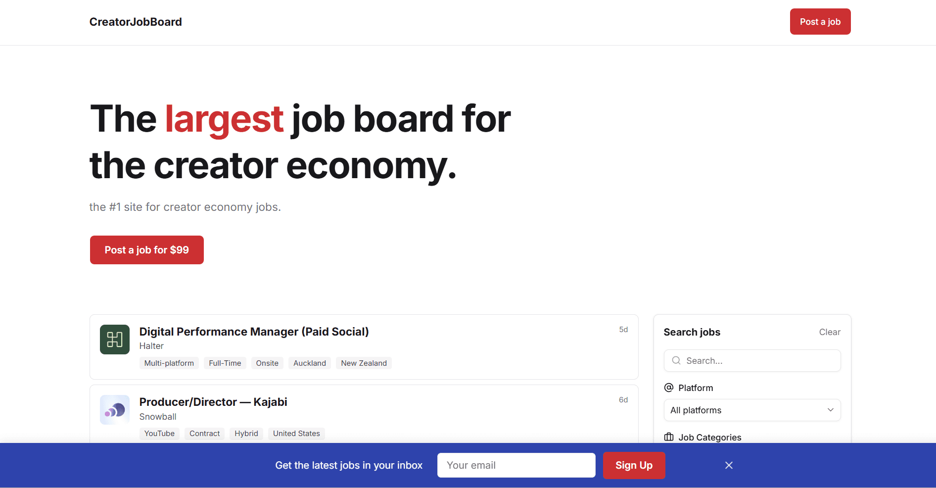 CreatorJobBoard image 1