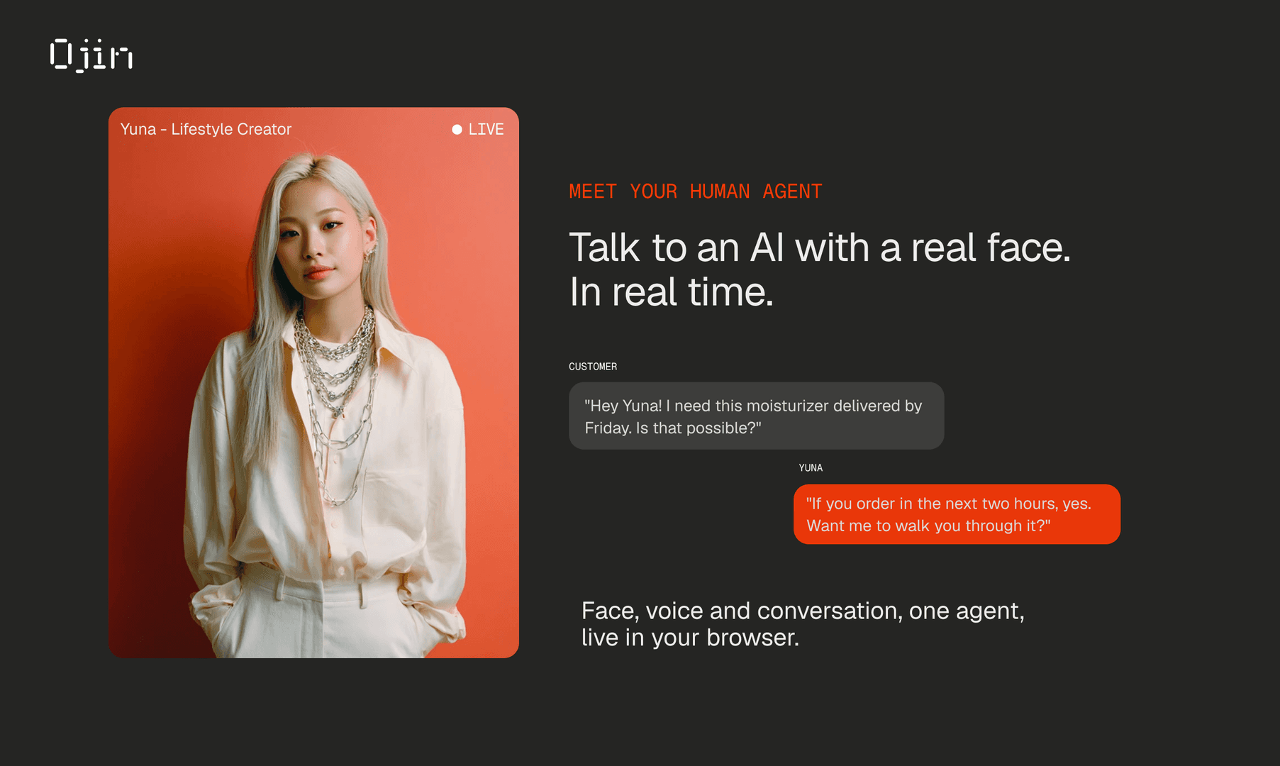 Ojin Human AI Agents image 3