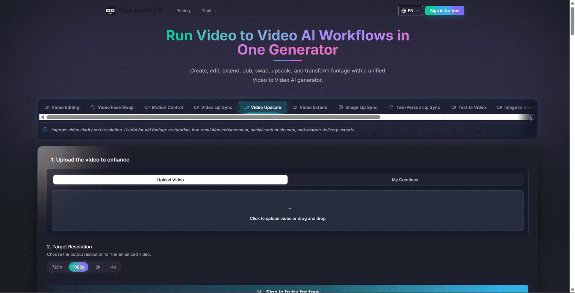 Video to Video AI image 1