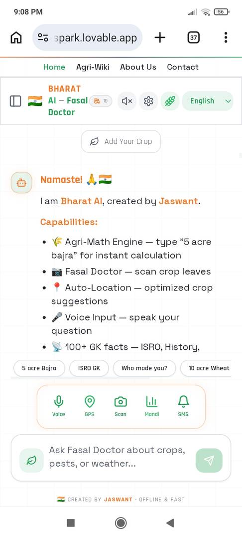 Bharat AI Fasal Doctor image 3