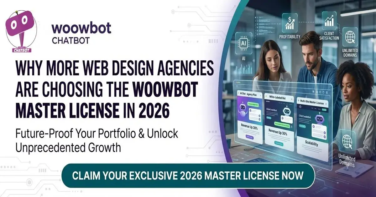 Why More Web Design Agencies Are Choosing the WoowBot Master License in 2026