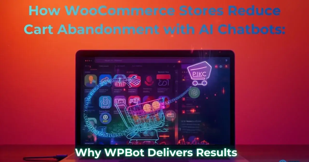 How WooCommerce Stores Reduce Cart Abandonment with AI Chatbots (And Why WPBot Delivers Results)
