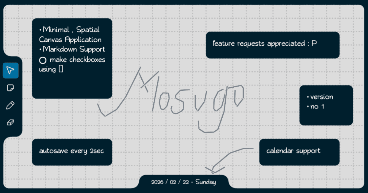 Mosugo - Spatial Notes Workspace image 3