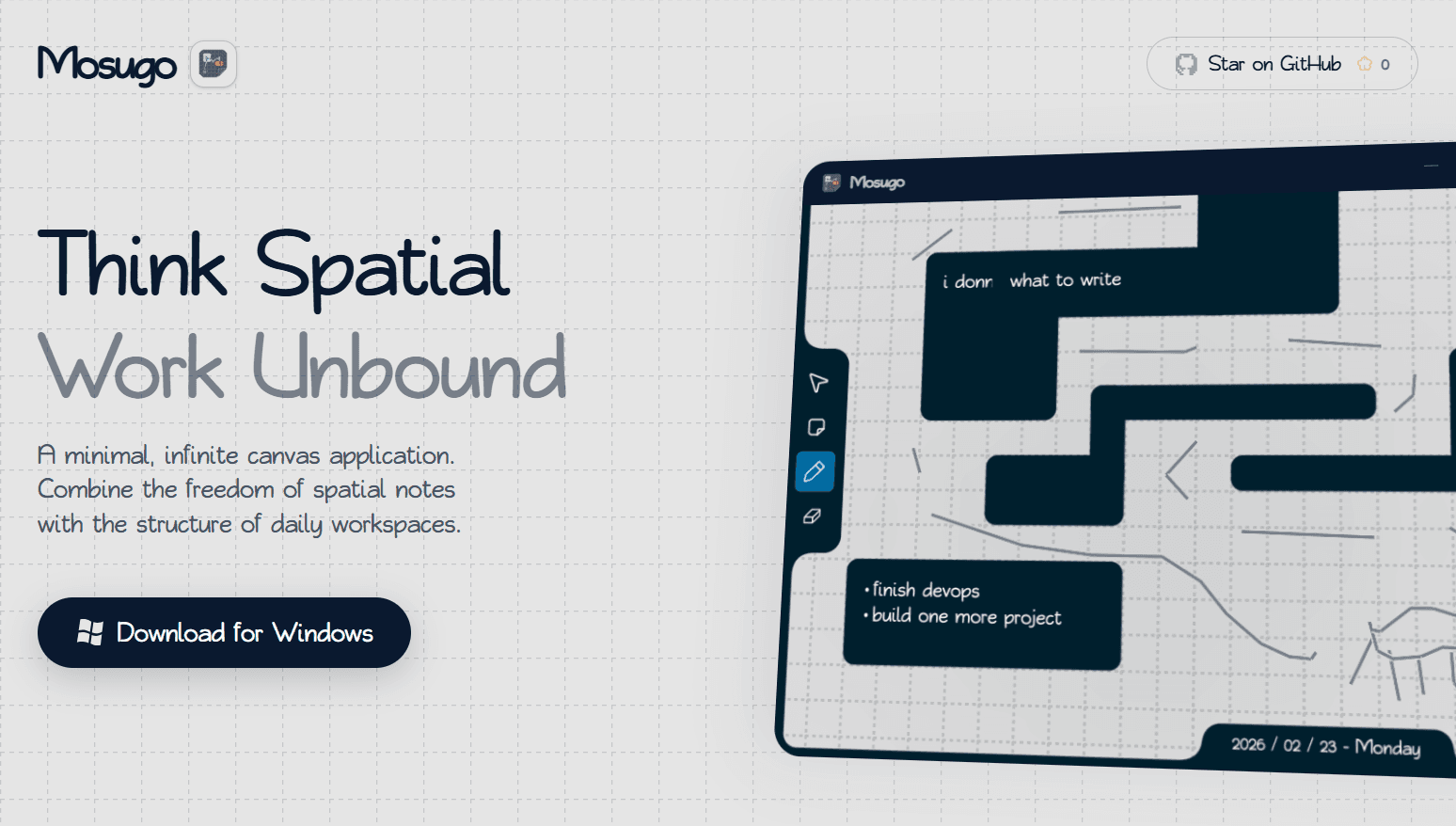Mosugo - Spatial Notes Workspace image 1