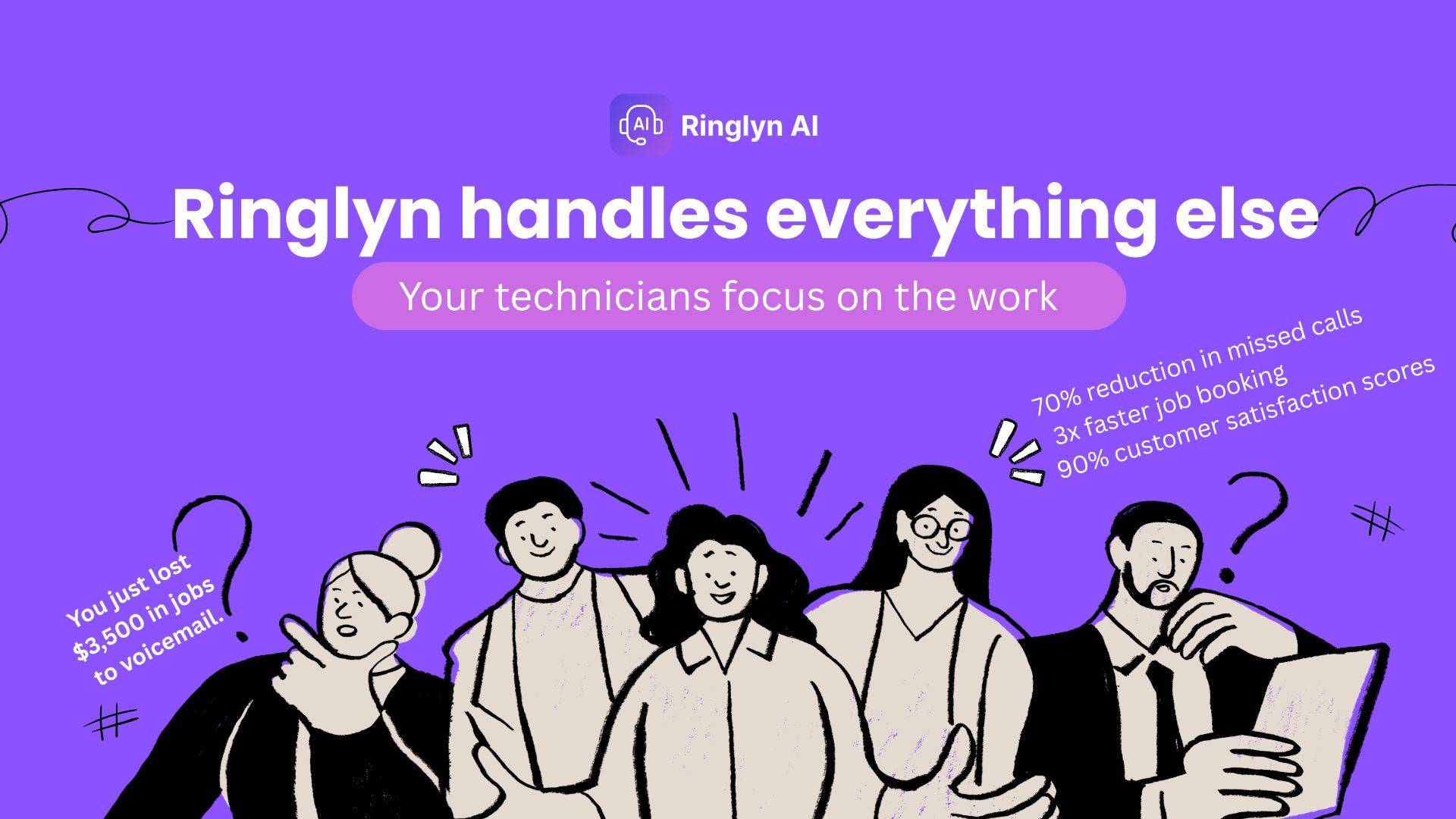 Ringlyn - AI-Powered Call Agent for Businesse image 2