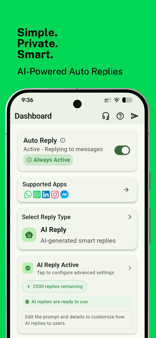 Auto Reply - AI Chatbot - Apps on Google Play image 1