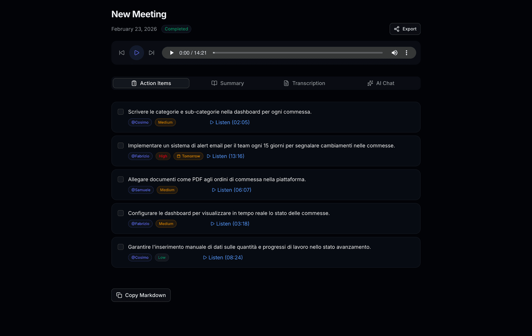 Actem - Meeting Intelligence image 2